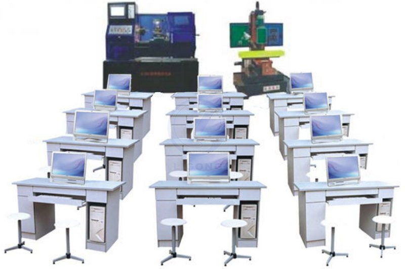 PG-2300W型 机电一体化数控实验室成套设备(多媒体网络版) 产品图