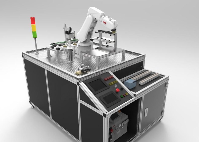 PG-BRI006型 工业机器人基础教学工作站 产品图