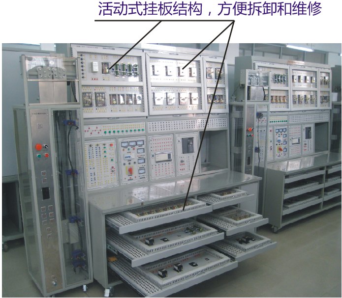 PG-DTDQ1001型 电梯电气线路拆装 实训考核装置 产品图
