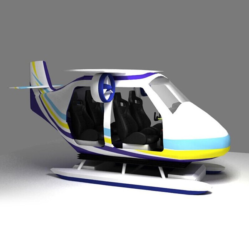 PG-FX01Z 动感直升机飞行模拟器 产品图