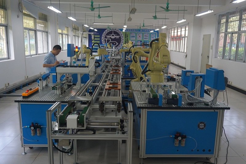 PG-IRA1008型 工业机器人全自动生产线 实操训练平台 产品图