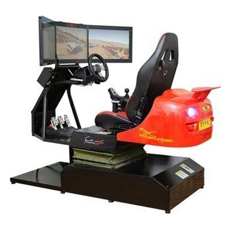 PG-SD01型 4D动感赛车驾驶模拟器 （罗技方向盘、赛车型）
