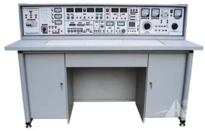 PG-2003B电工、模电、数电、电气控制（带直流电机实验）五合一综合实验室设备  （带智能型功率表、功率因数表）